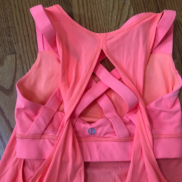 LuLuLemon Ready & Go Tank Twist Top Light Flare 4 - Picture 7 of 9